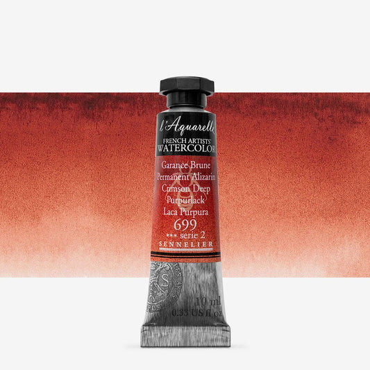 Sennelier - Aquarelle Extra Fine Tube 10Ml Garance Brune S2