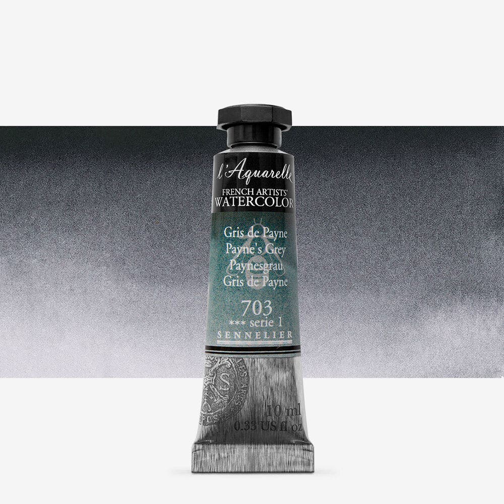 Sennelier - Aquarelle Extra Fine Tube 10Ml Gris De Payne S1
