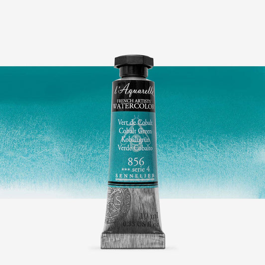 Sennelier - Aquarelle Extra Fine Tube 10Ml Vert De Cobalt S4