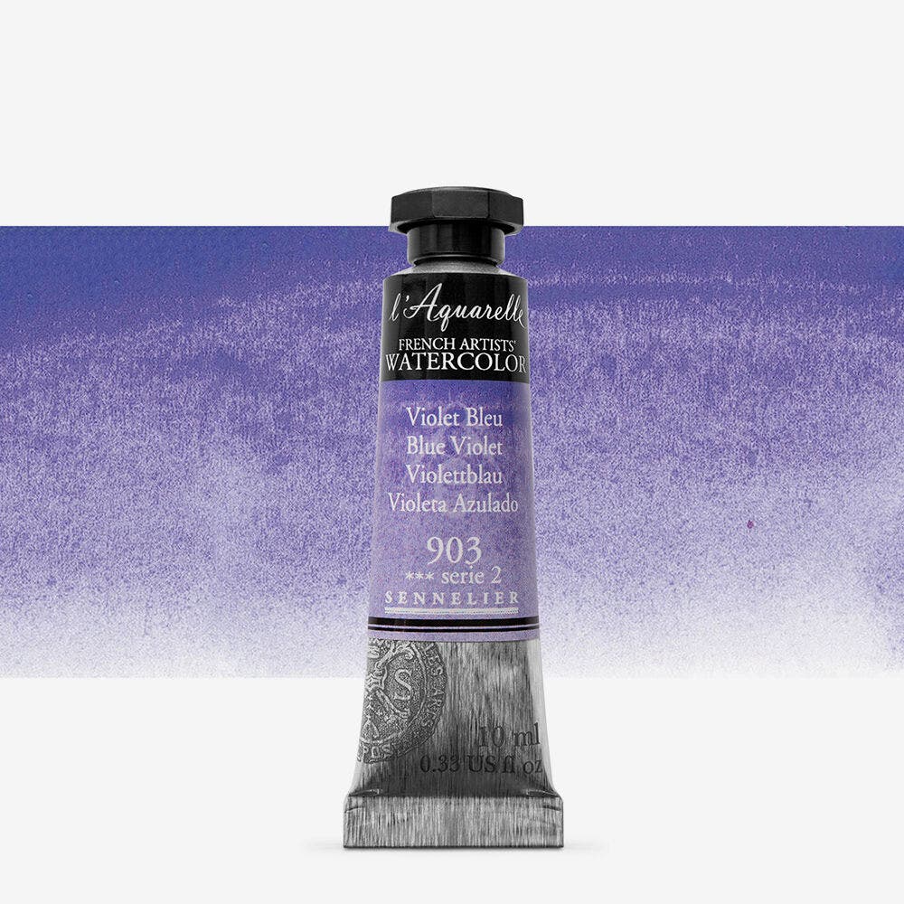 Sennelier - Aquarelle Extra Fine Tube 10Ml Violet Bleu S2