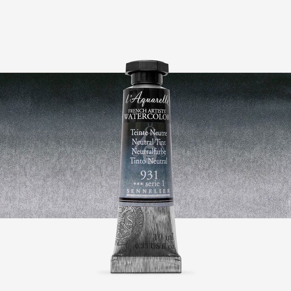 Sennelier - Aquarelle Extra Fine Tube 10Ml Teinte Neutre S1