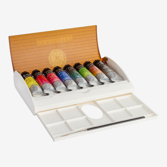 Sennelier - Bo√Æte Aquarelle Voyage 8 Tubes 10Ml
