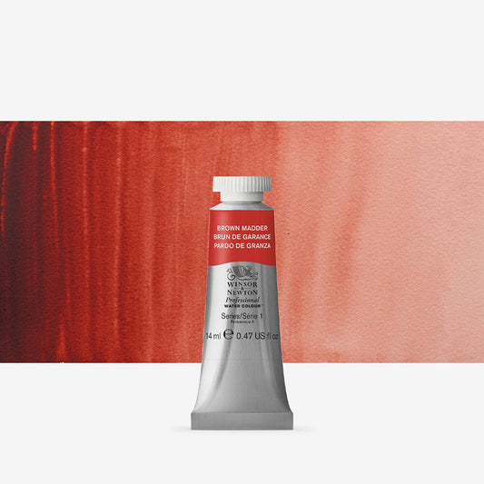 Winsor & Newton - Professional Watercolour 14Ml Bro Madder Row Uv 3