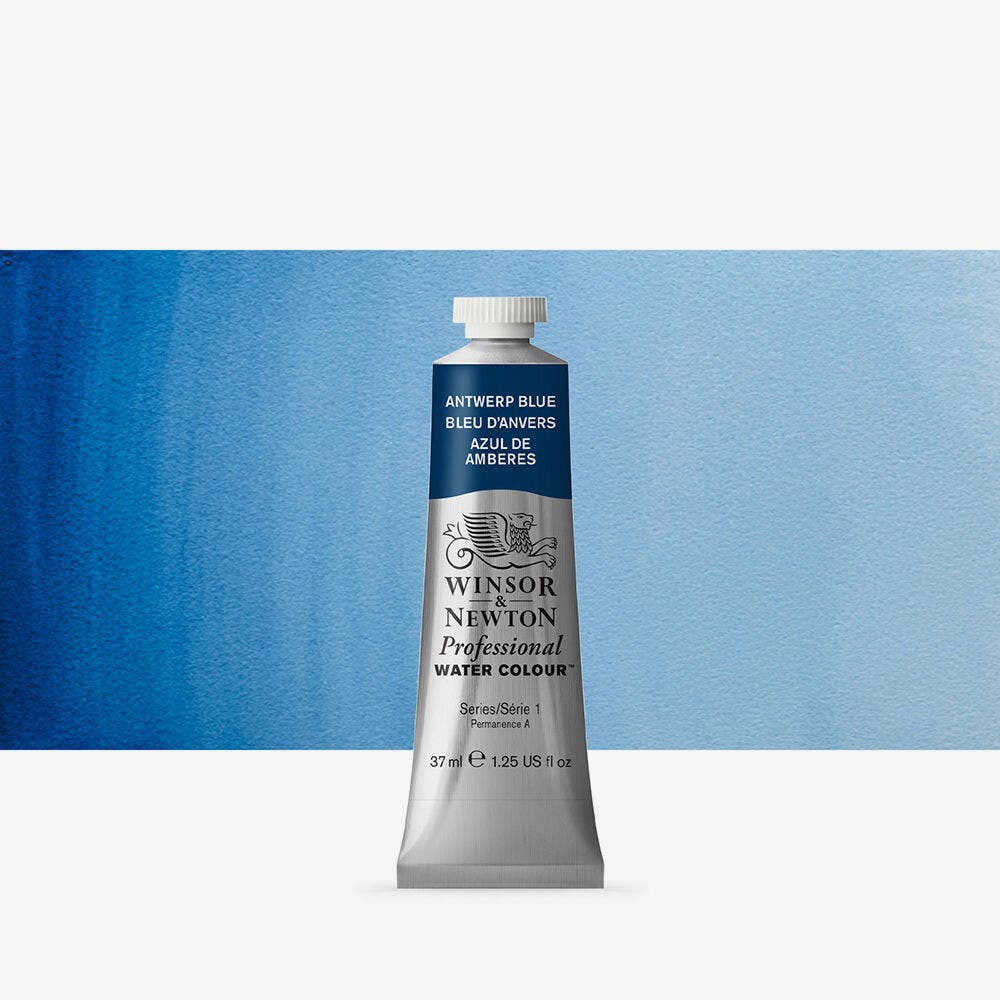 Winsor & Newton - Professional Watercolour 37Ml Antwerp Blue Uv 3