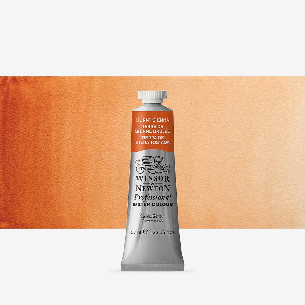 Winsor & Newton - Professional Watercolour 37Ml Burnt Sienna Uv 3