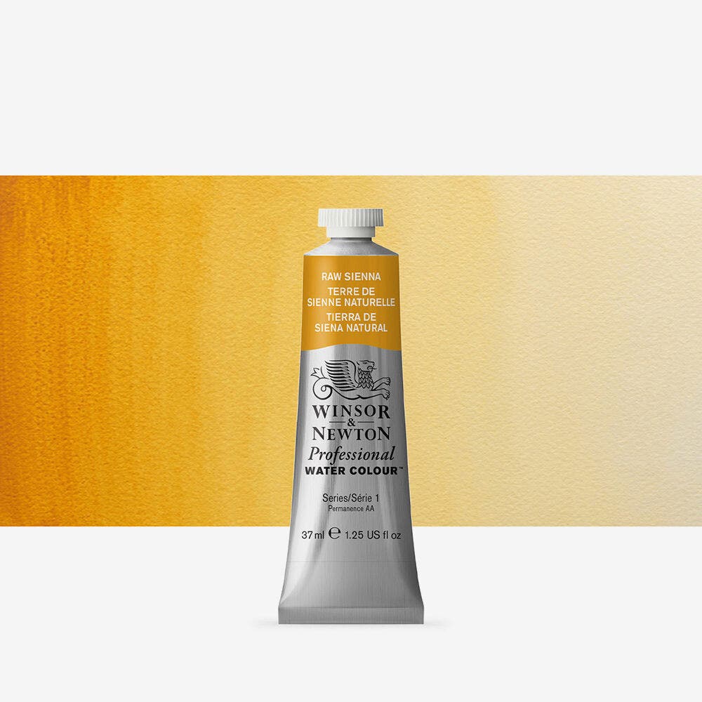 Winsor & Newton - Professional Watercolour 37Ml Raw Sienna Uv 3