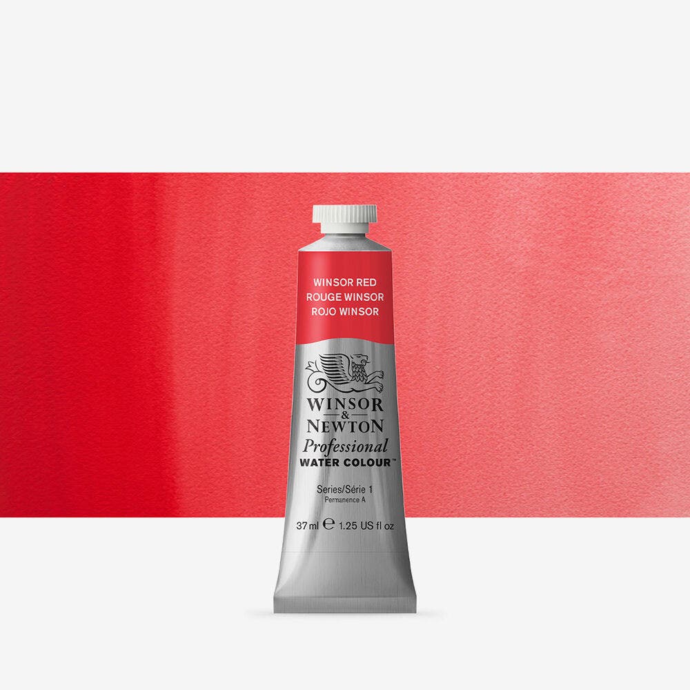 Winsor & Newton - Professional Watercolour 37Ml Winsor Red Uv 3