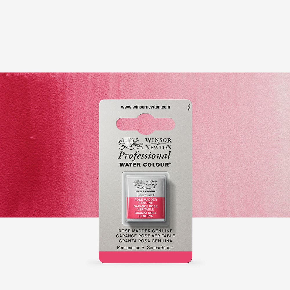 Winsor & Newton - Prof Waterc Rose Madder 1/2 Napje
